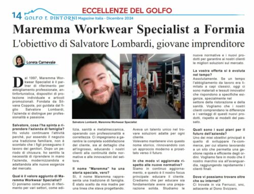 Maremma WorkWear Specialist…Il Nostro Focus